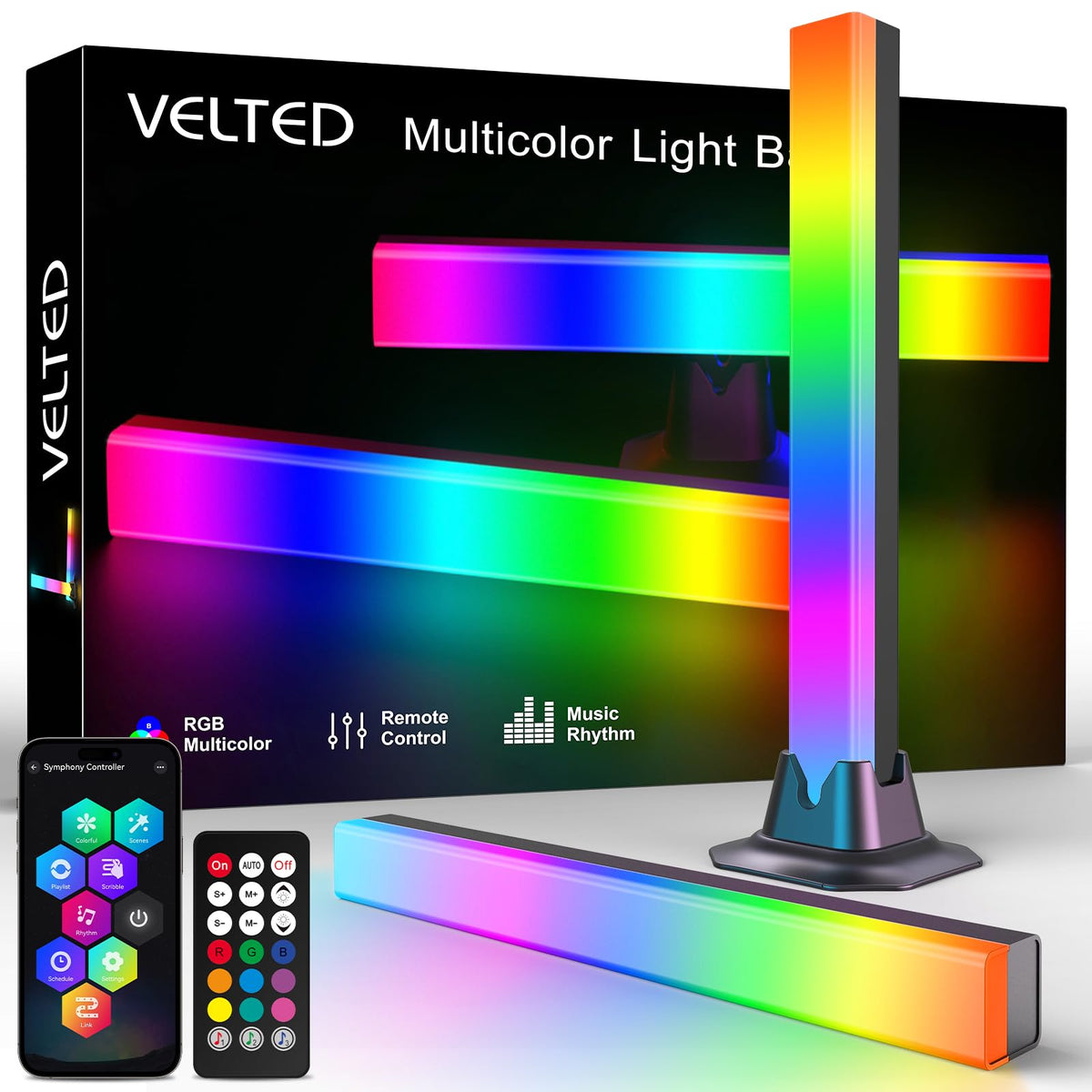 Music-Sync RGB Desk Light Bar
