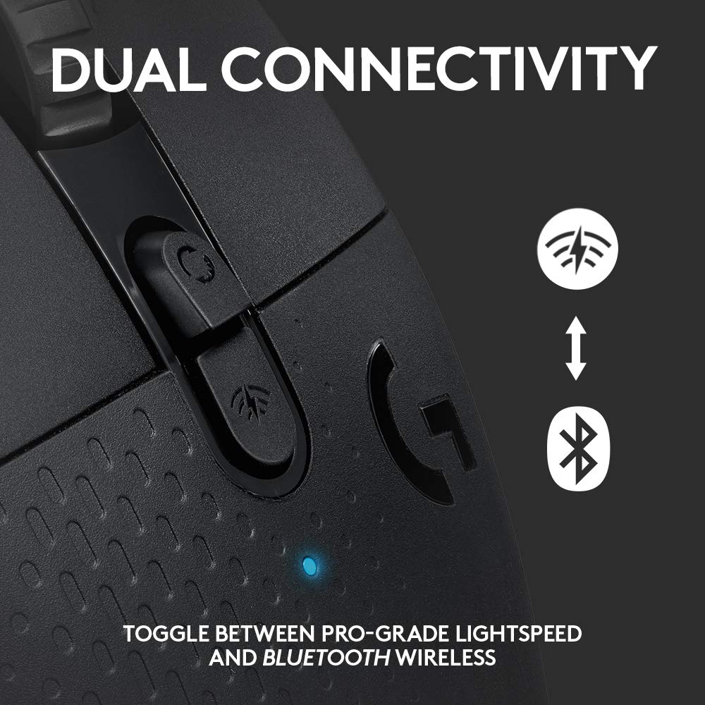 Wireless MMO Gaming Mouse with Side Buttons