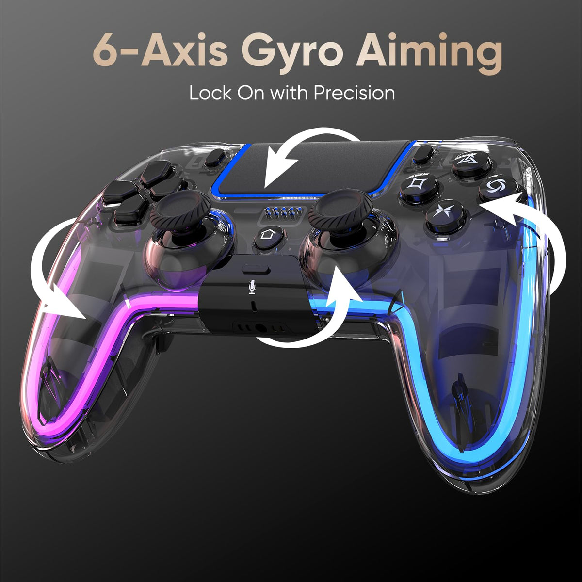 Wireless RGB Multi-Platform Gaming Controller
