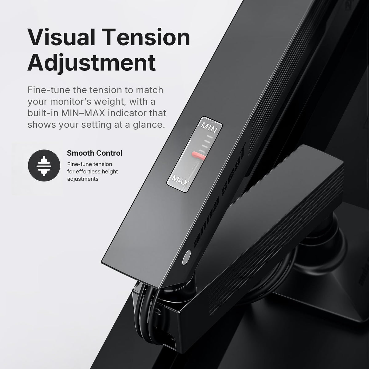 Adjustable Single Monitor Desk Arm