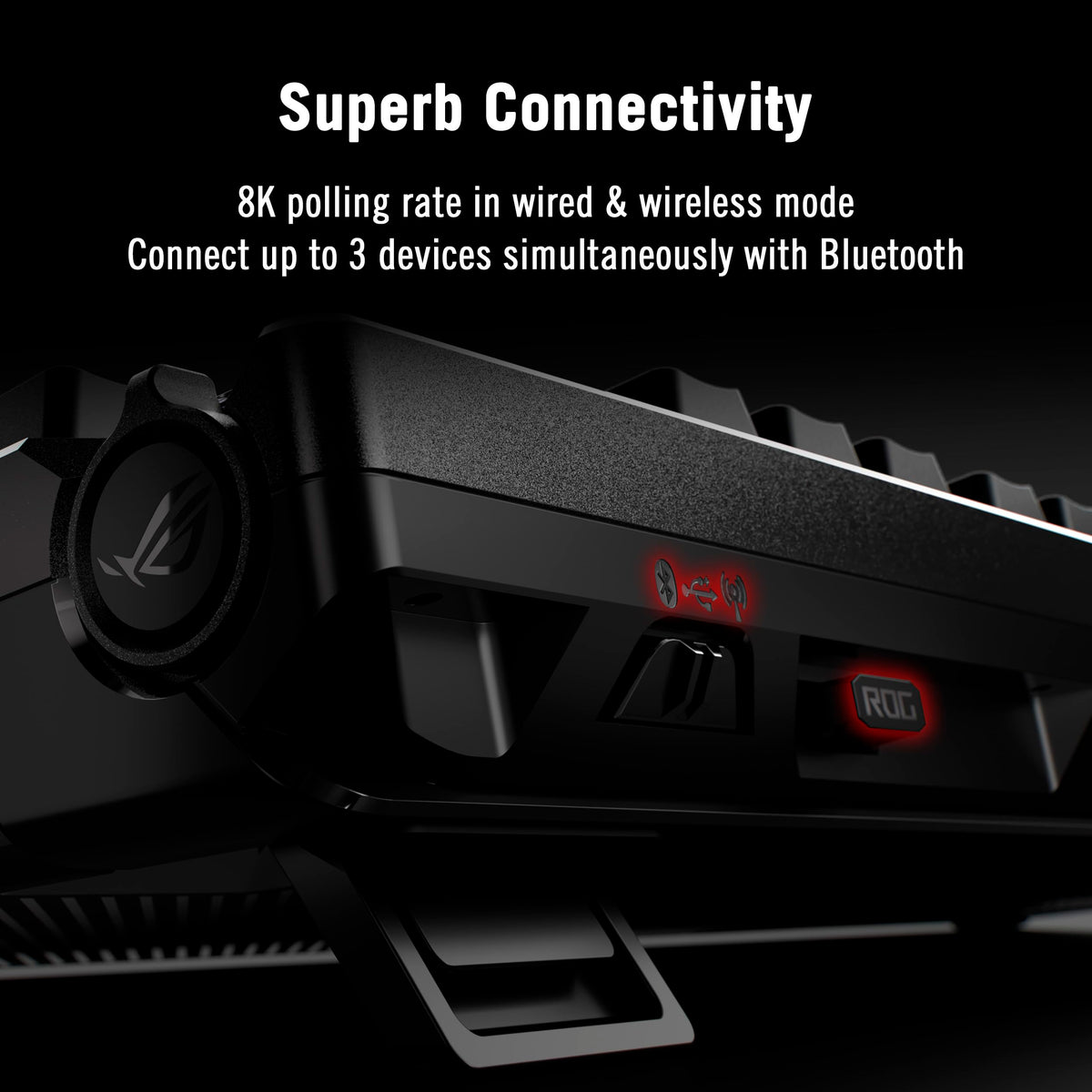 Wireless 96-Key Hall Effect Gaming Keyboard