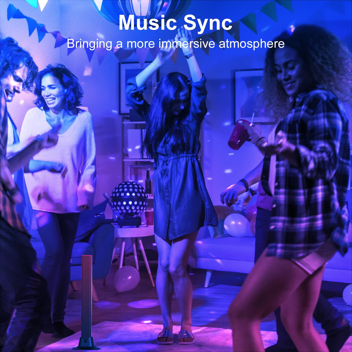 Music-Sync RGB Desk Light Bar