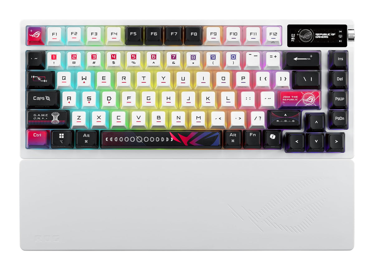 Wireless 96-Key Hall Effect Gaming Keyboard
