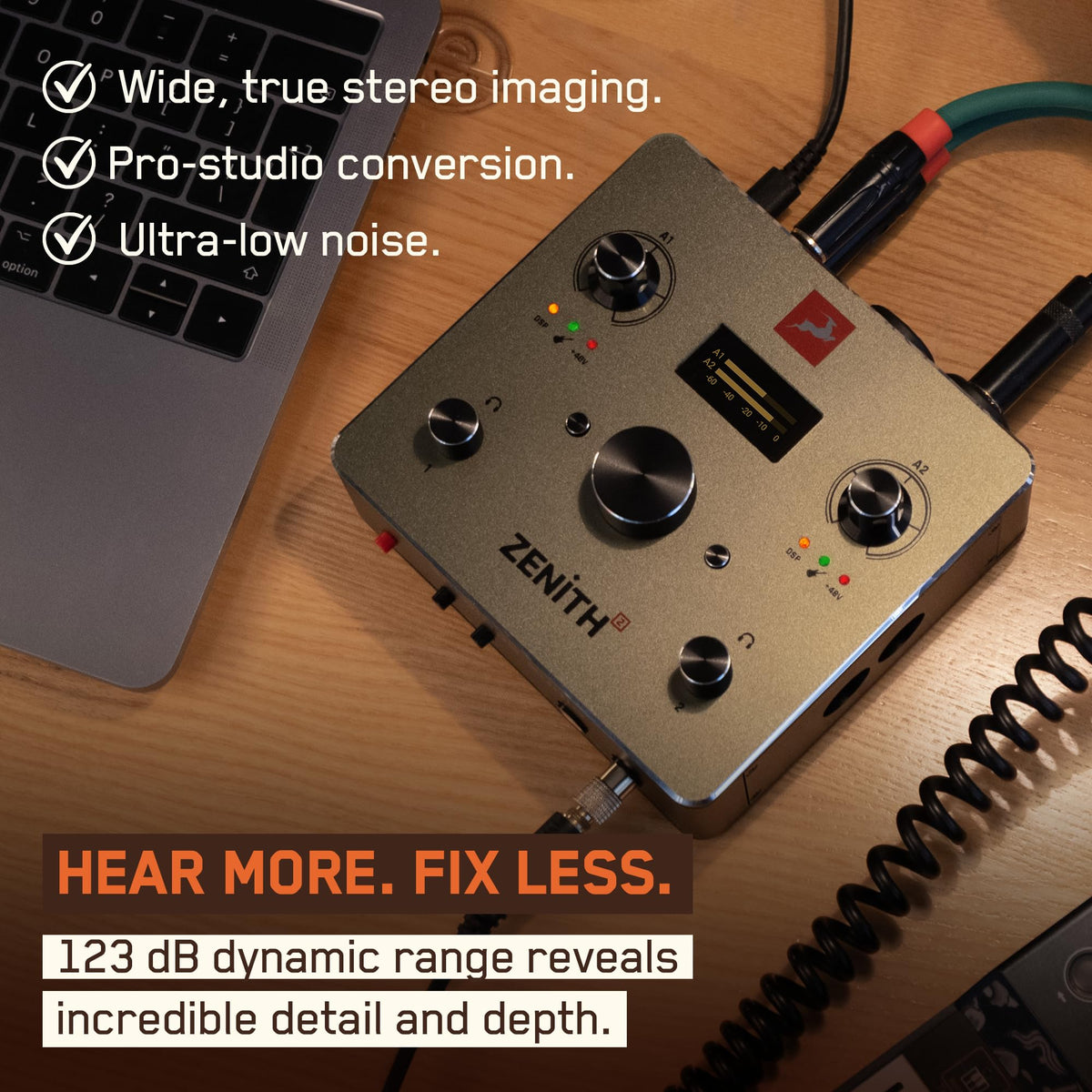 Two-Channel USB-C Audio Interface