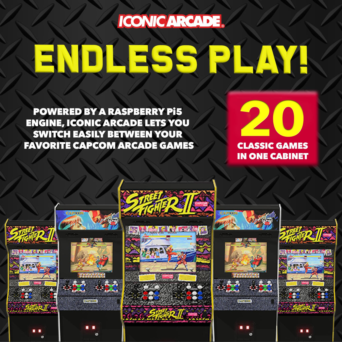 Full-Size Street Fighting Arcade Cabinet