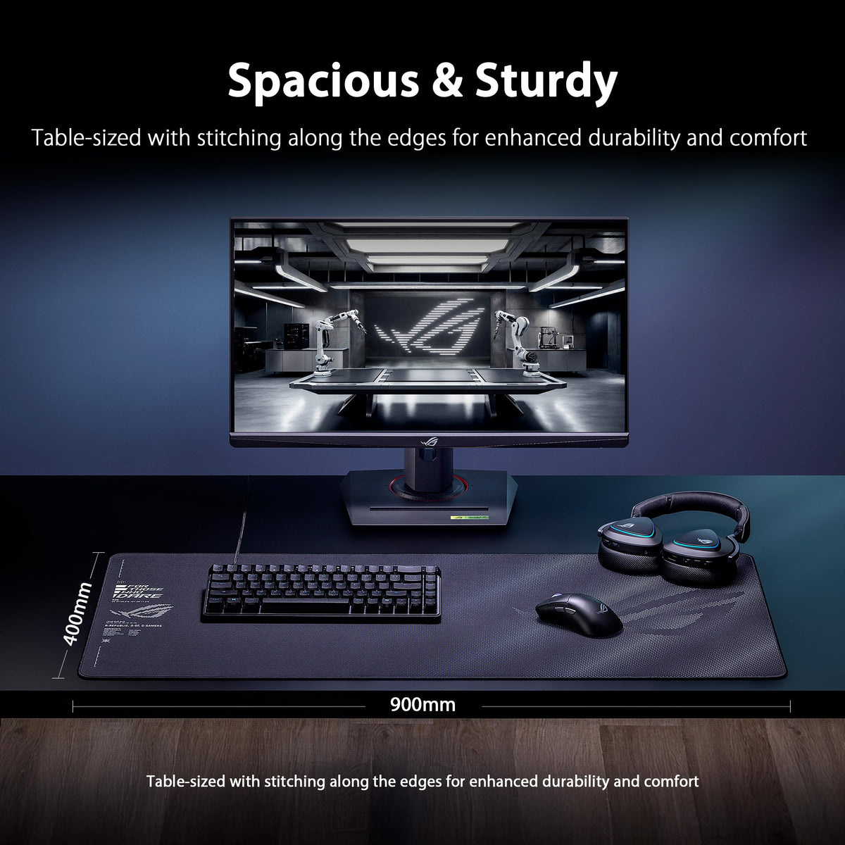 XXL Woven Gaming Mouse Pad