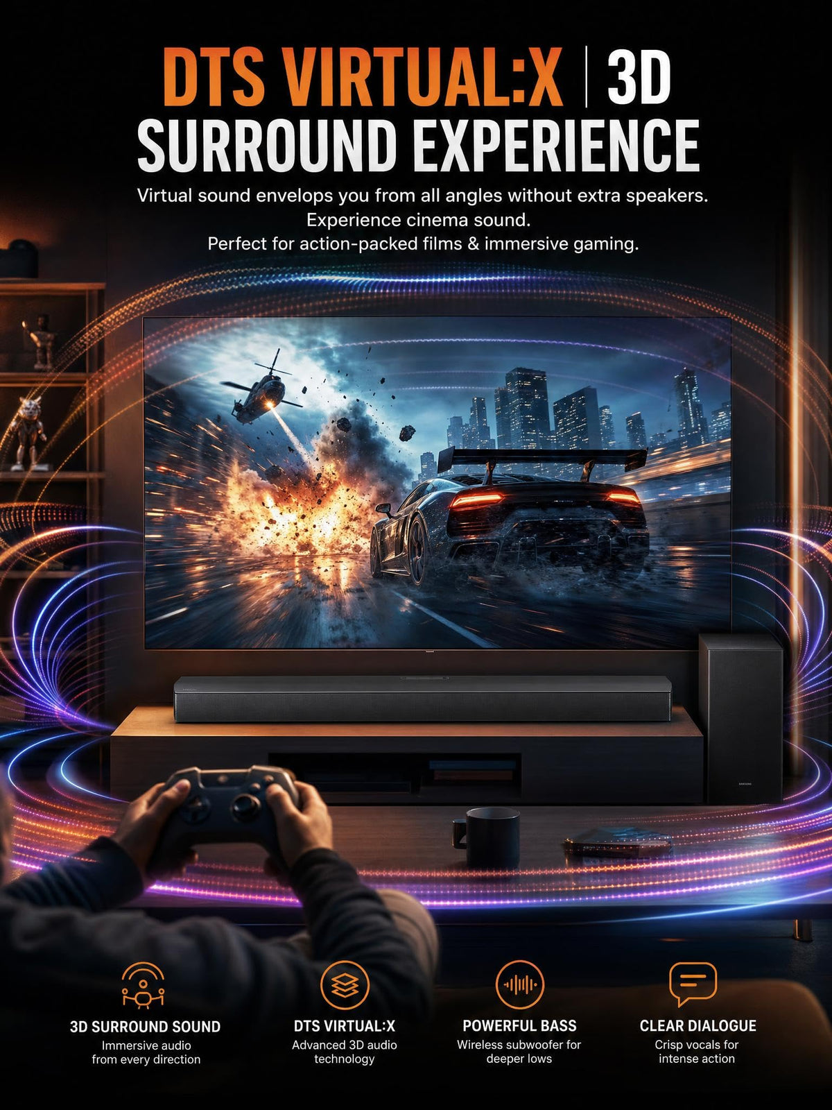 Multi-Model Gaming Soundbar