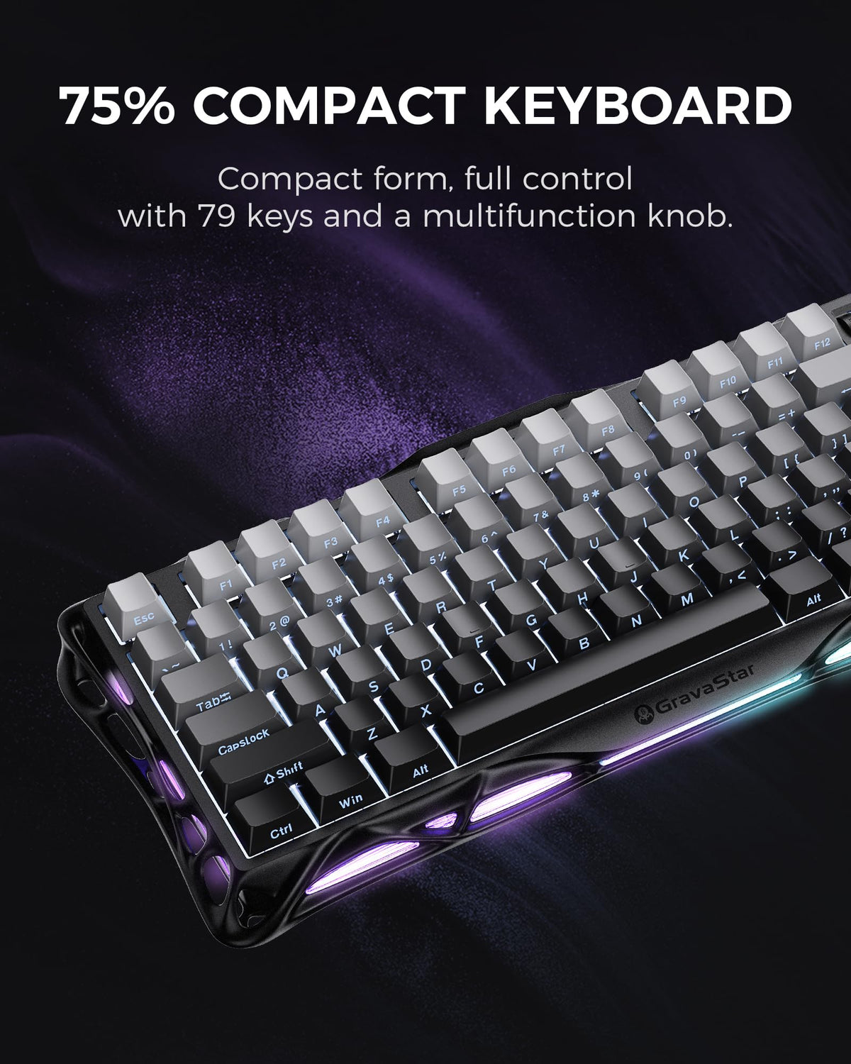 75-Percent Mechanical Gaming Keyboard