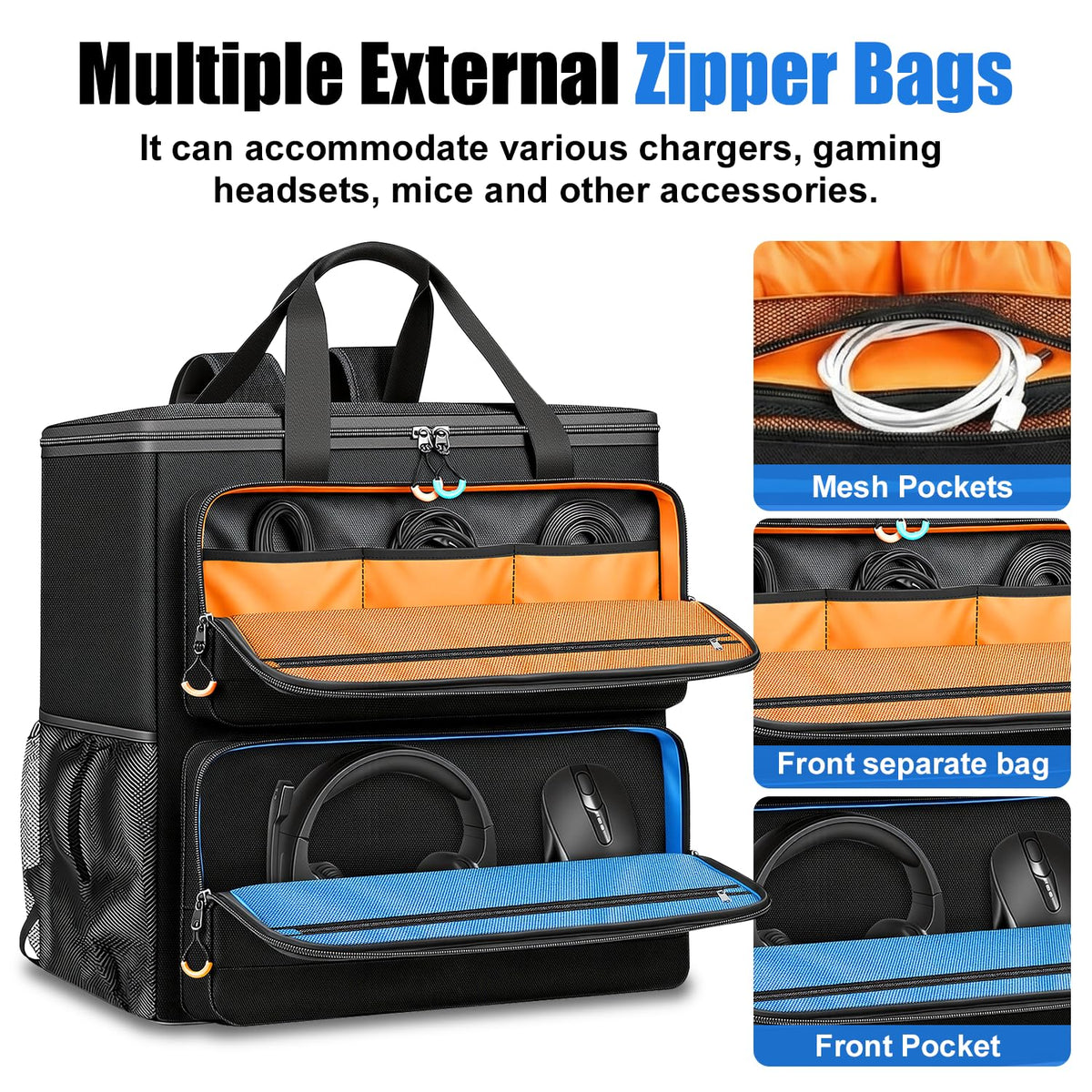 Padded Desktop Computer Carrying Case
