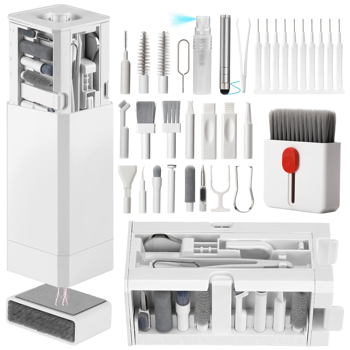 Multi-Tool Phone and Electronics Cleaning Kit
