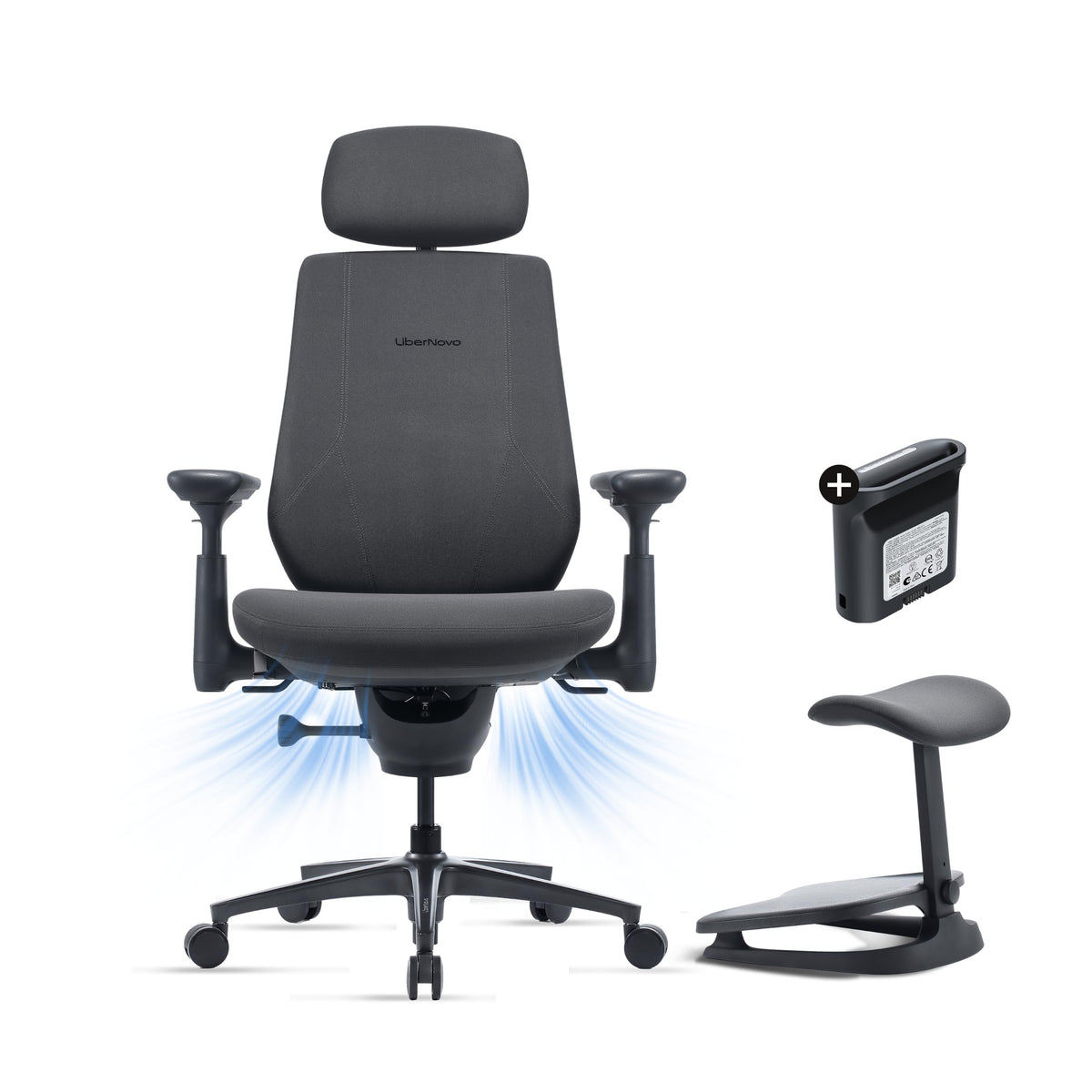 Wide-Frame Ergonomic Gaming Chair