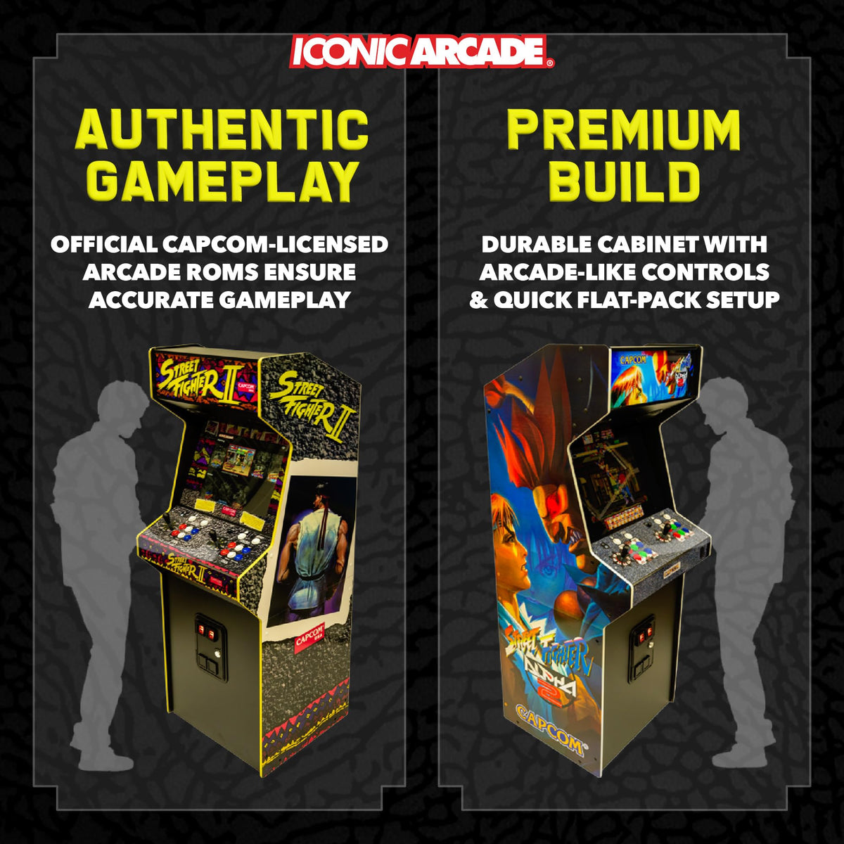 Full-Size Street Fighting Arcade Cabinet