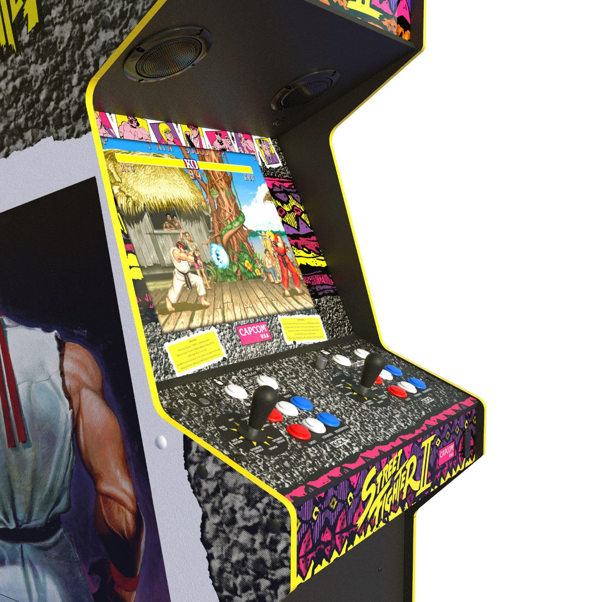 Full-Size Street Fighting Arcade Cabinet