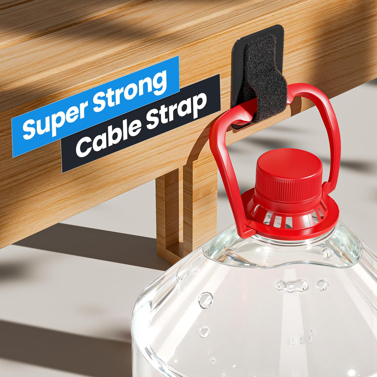 Adjustable Under-Desk Cable Holder
