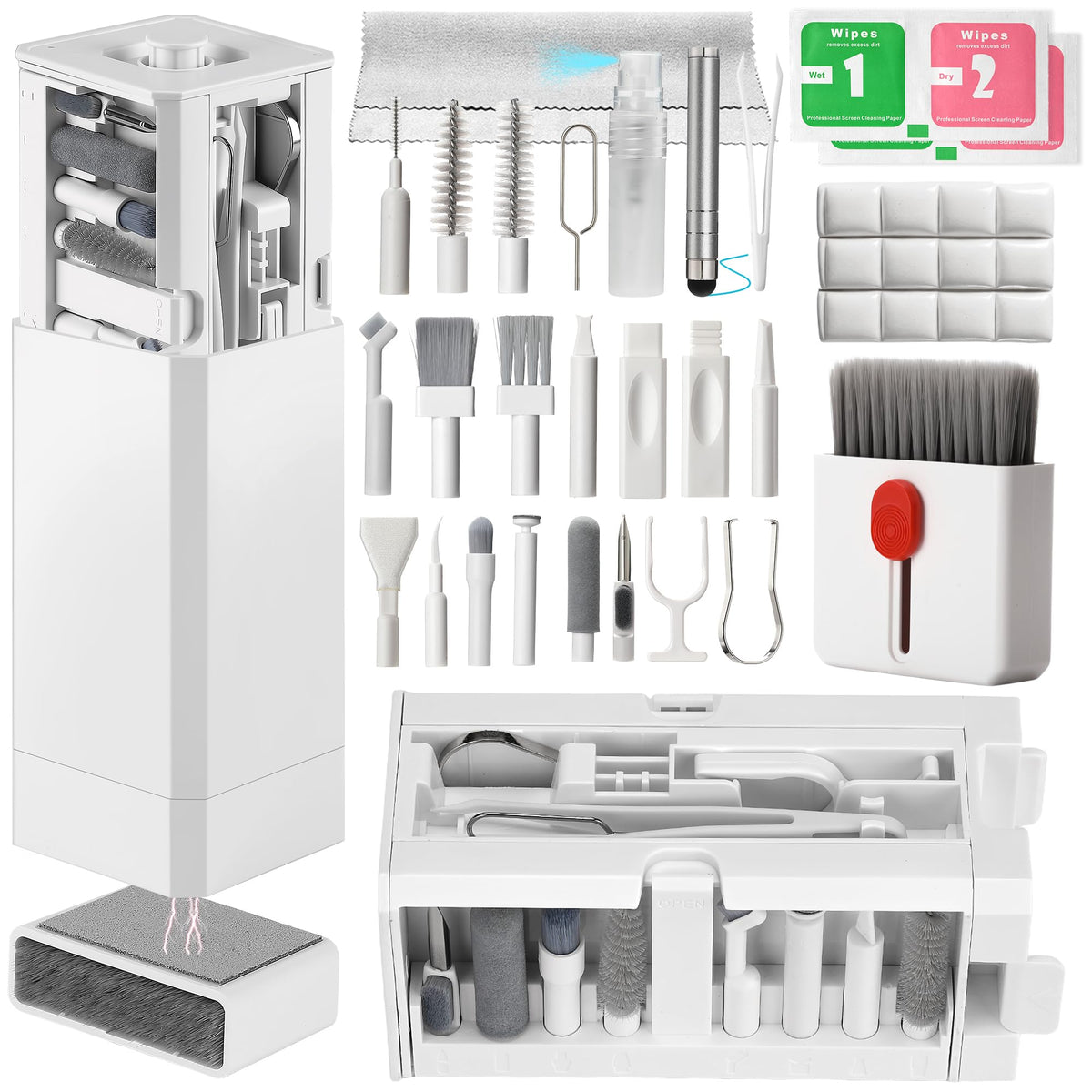 Multi-Tool Phone and Electronics Cleaning Kit