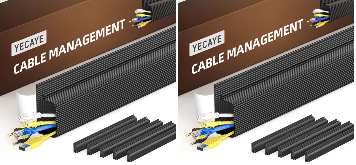 Self-Adhesive J-Channel Cable Hider