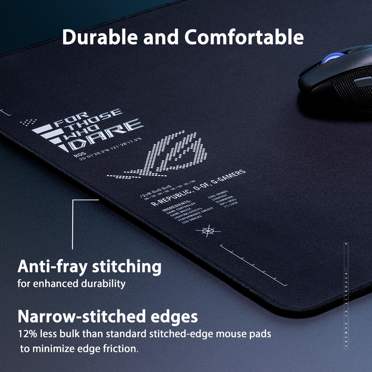 XXL Woven Gaming Mouse Pad