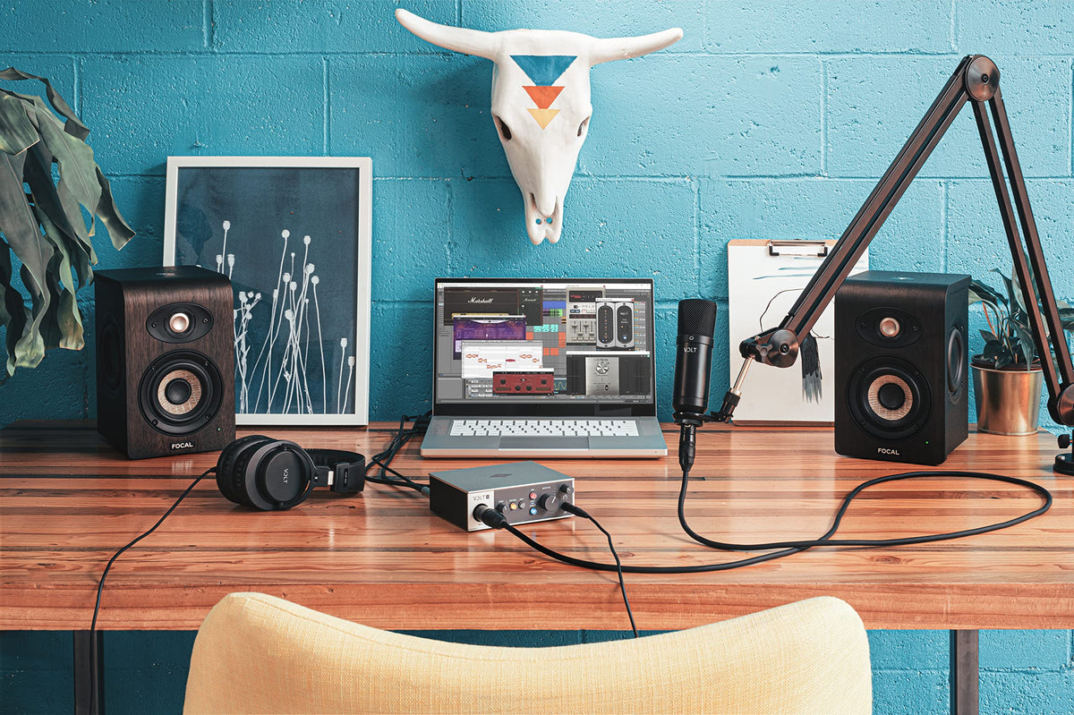 USB Audio Interface with Vintage Preamp Mode